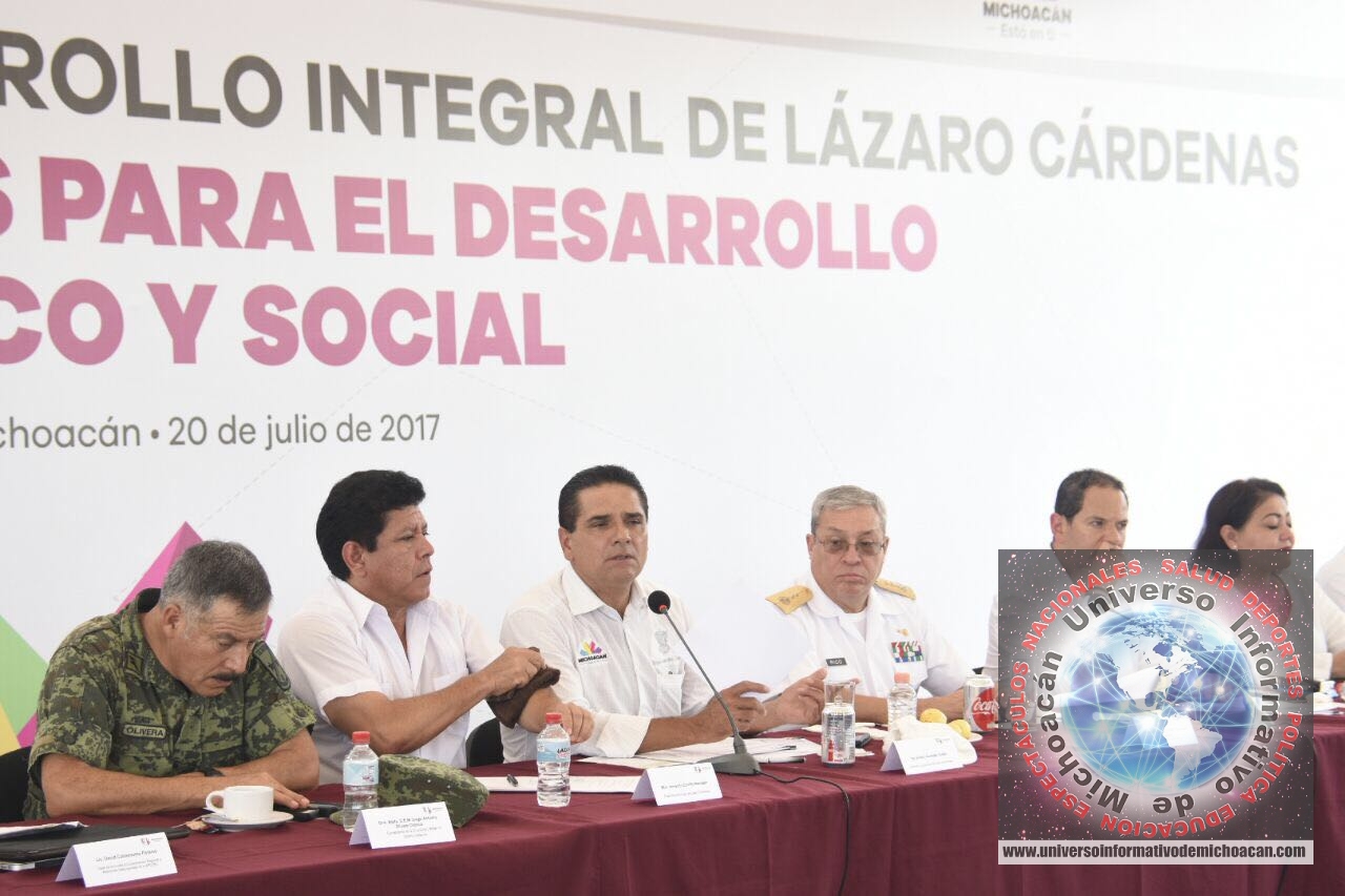 Avanza Desarrollo Económico Y Social De Lázaro Cárdenas Gobernador Universo Informativo De 4369