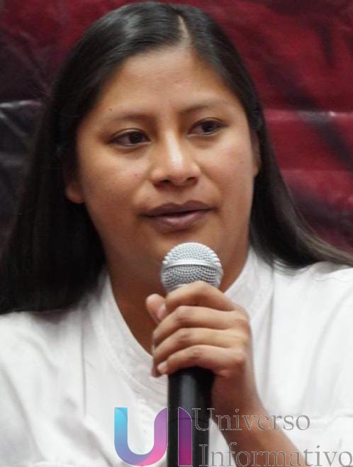 La candidata al Senado de la República inició este lunes su recorrido proselitista por Apatzingán, de cara a las elecciones del 2 de junio