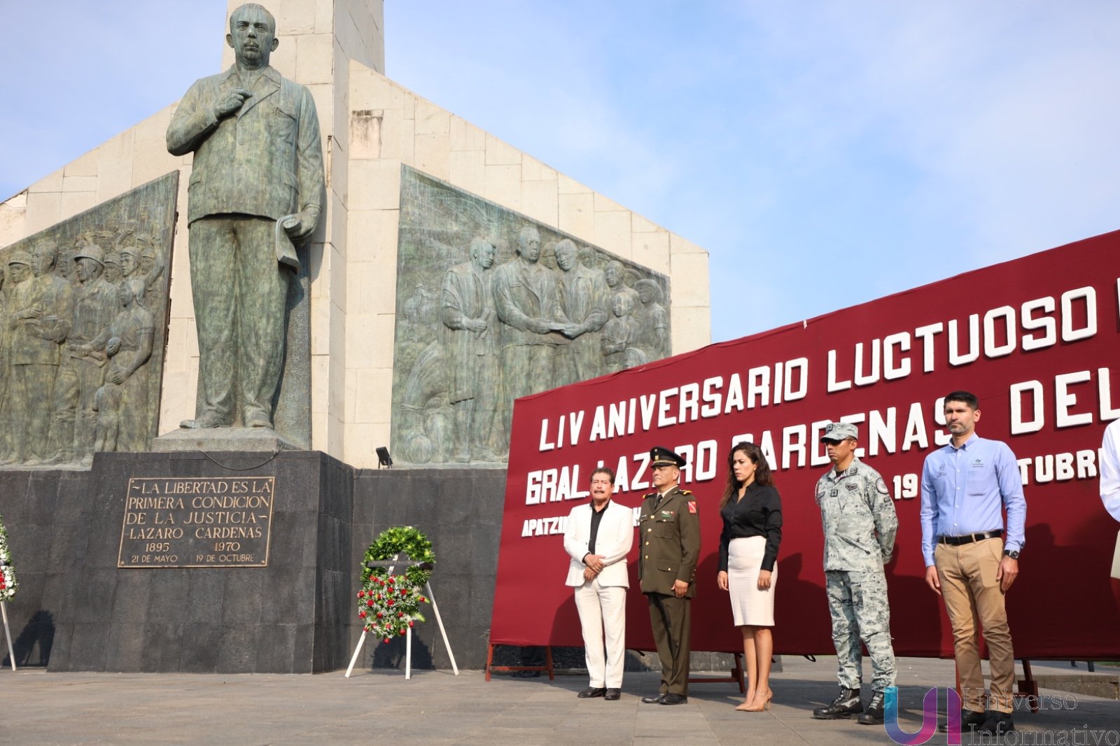 Aniversario LIV Luctuoso del General Lázaro Cárdenas del Río en Apatzingán